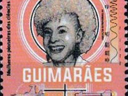 03 Brasilien - Einzelwert aus 7-wertiger Serie „Wegweisende Wissenschaftlerinnen Brasiliens“: Sonia Guimãres, Northrop F-5E Tiger II, noch ohne Mi.-Nr.