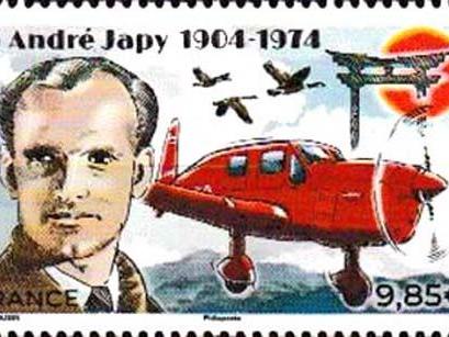 08 Frankreich - Einzelmarke „André Japy“, Mi.-Nr. 8970: André Japy, Caudron C.632 Simoun